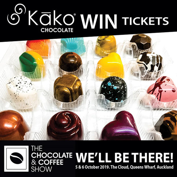 Win Tickets to the Chocolate & Coffee show! Kāko Chocolate